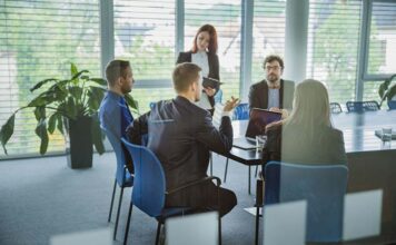 Menedżer w małej firmie